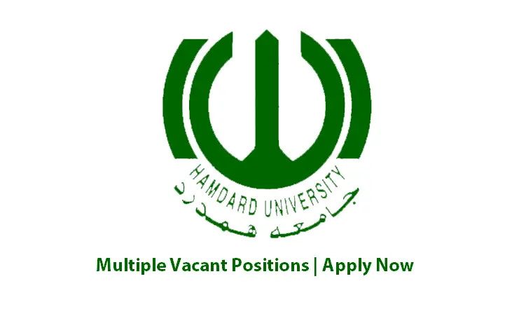 Hamdard University Karachi Jobs 9 Oct 2016