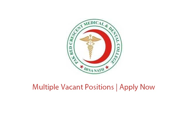 Pakistan Red Crescent Medical & Dental College Jobs Nov 2016