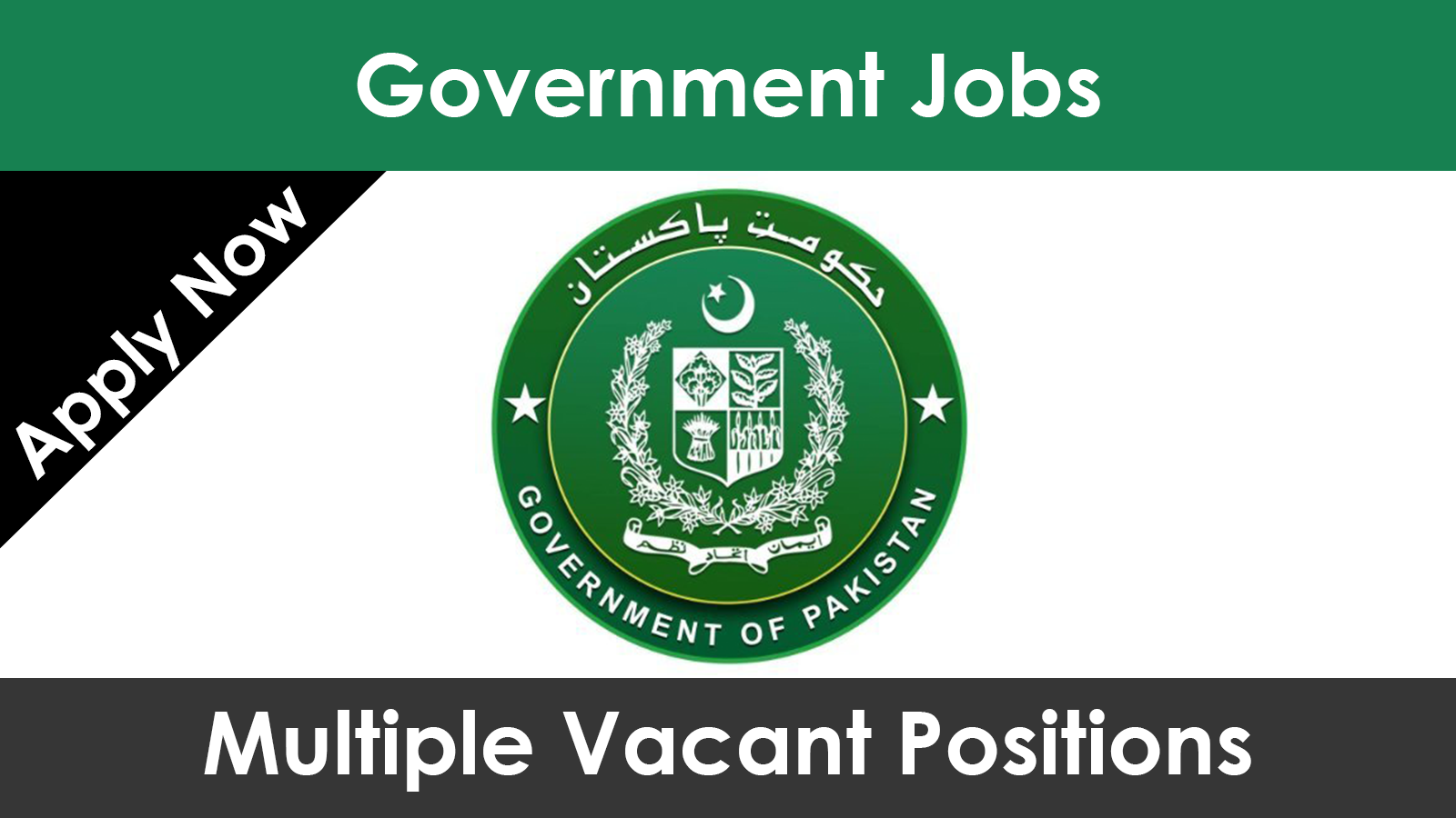 Government Jobs in Pakistan Latest Vacancies Apply 2024 Careerjoin