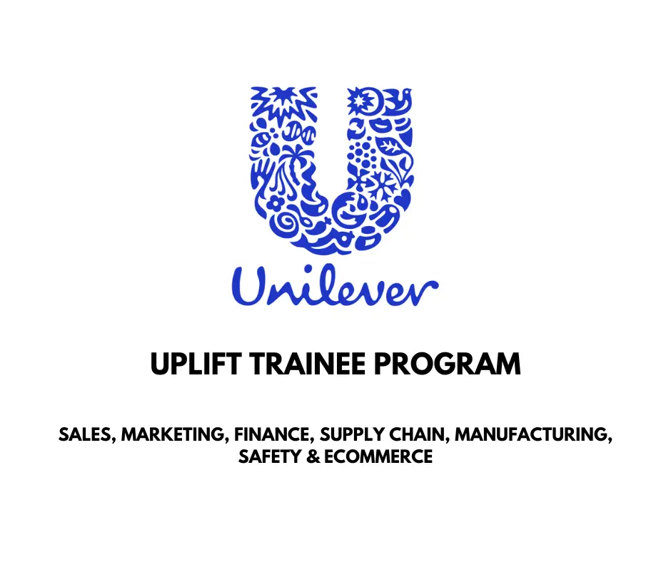 Unilever UPLIFT Trainee Program 2024   انڈس ریور سسٹم اتھارٹی 1 