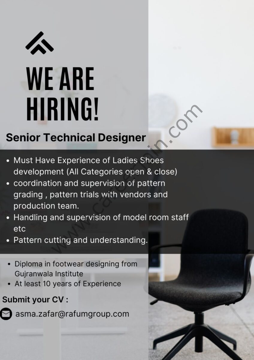 BORJAN Pvt Ltd Jobs Senior Technical Designer 1