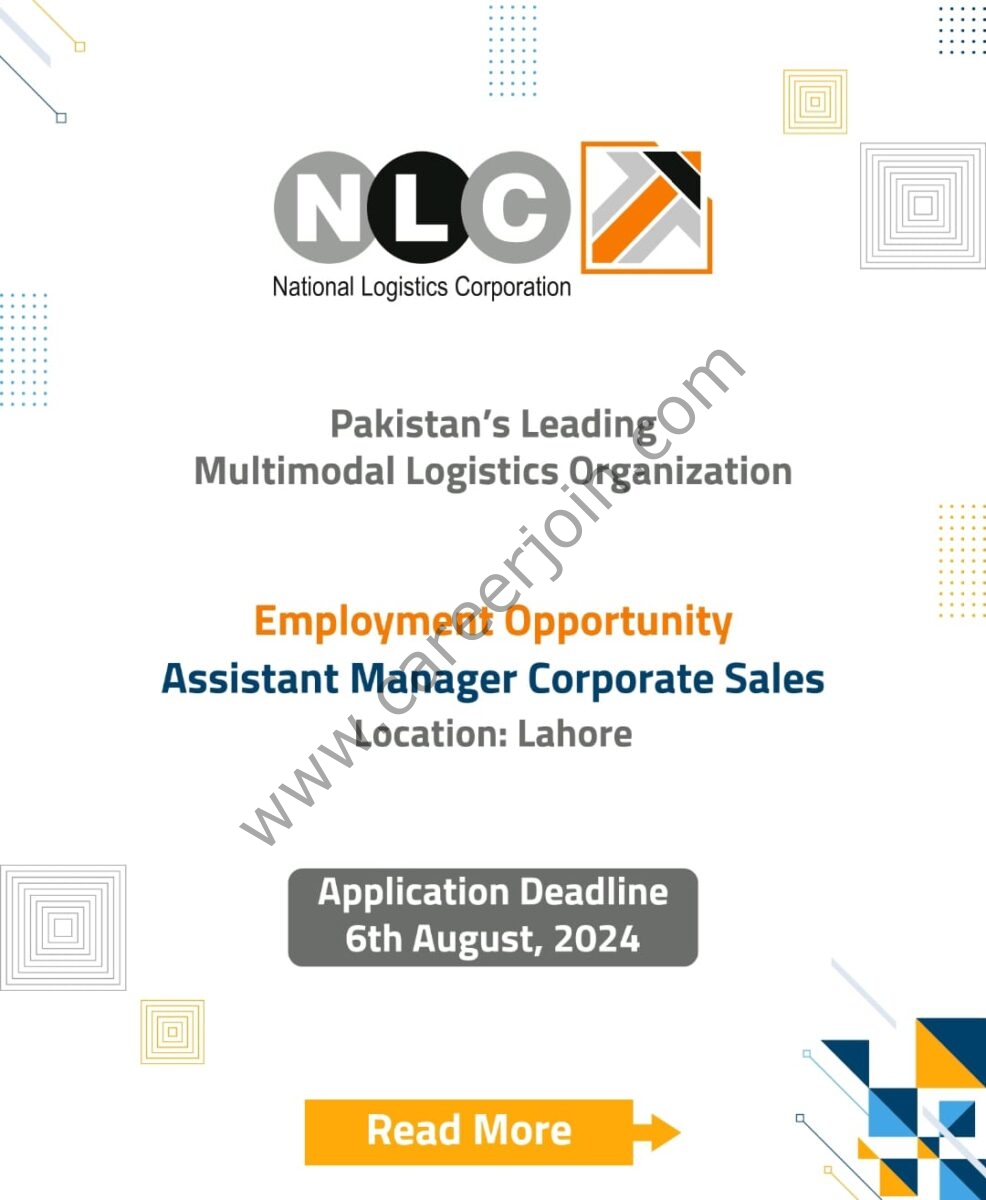 National Logistics Corporation NLC Jobs Assistant Manager Corporate Sales  1