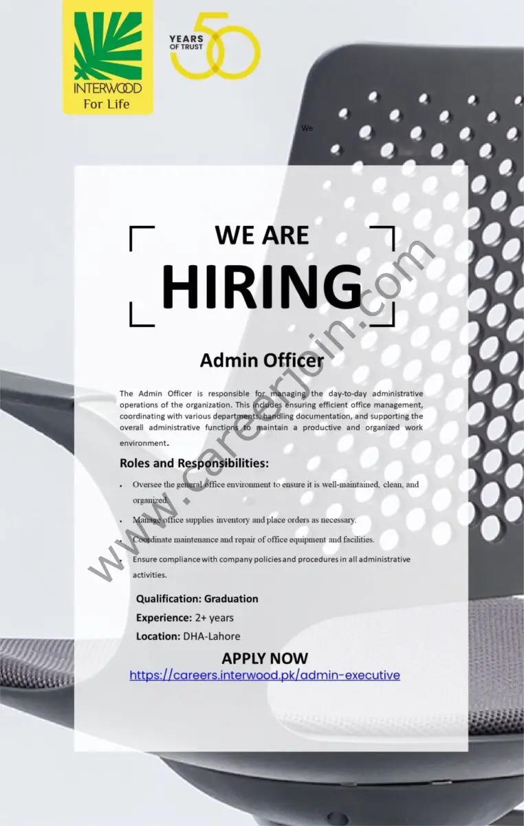 Interwood Mobel Pvt Ltd Jobs August 2024 2