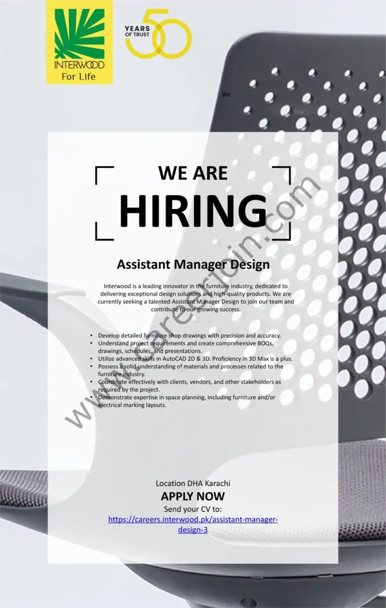 Interwood Mobel Pvt Ltd Jobs Assistant Manager Design 1