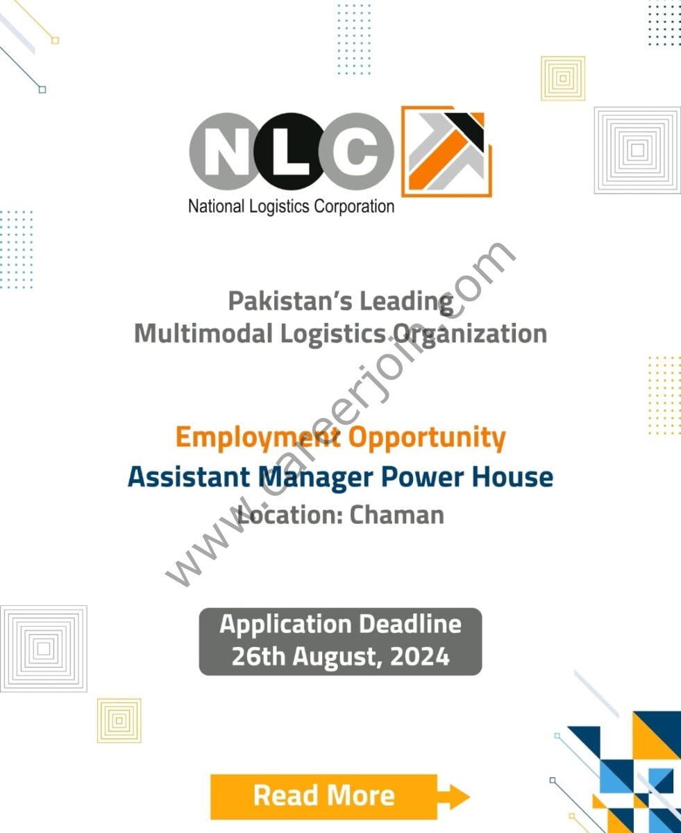 National Logistics Corporation NLC Jobs Assistant Manager Powerhouse 1