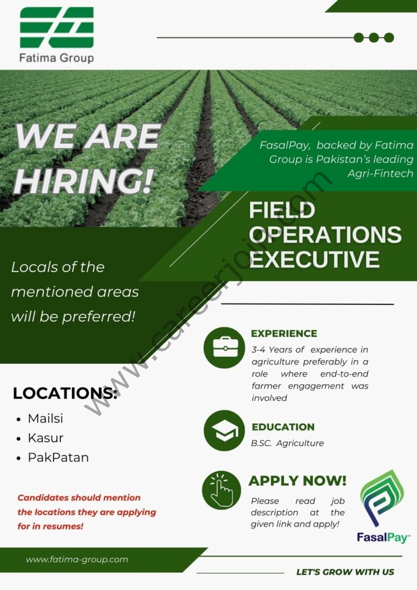 Fasal Pay Jobs Field Operations Executives 1