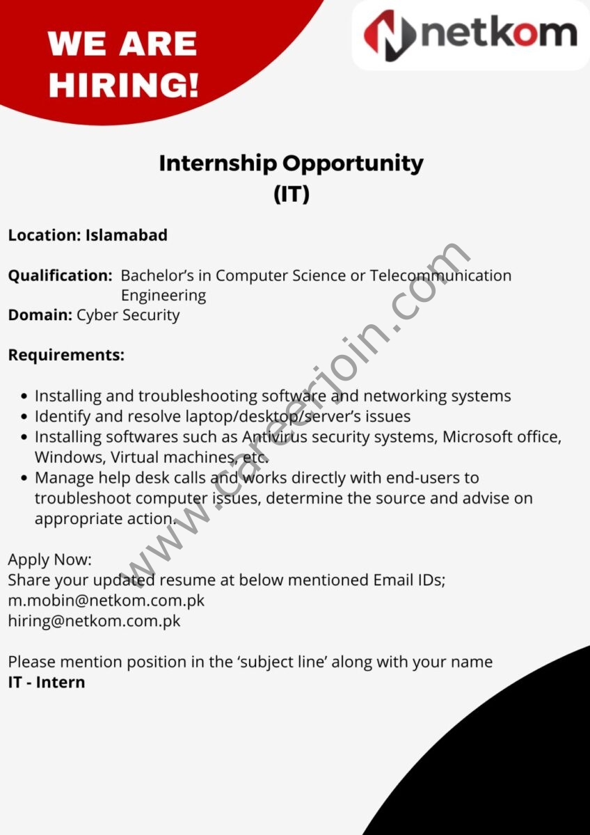 Netkom Technologies Internship September 2024 1