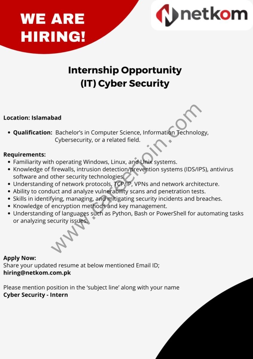 Netkom Technologies Internship September 2024 1