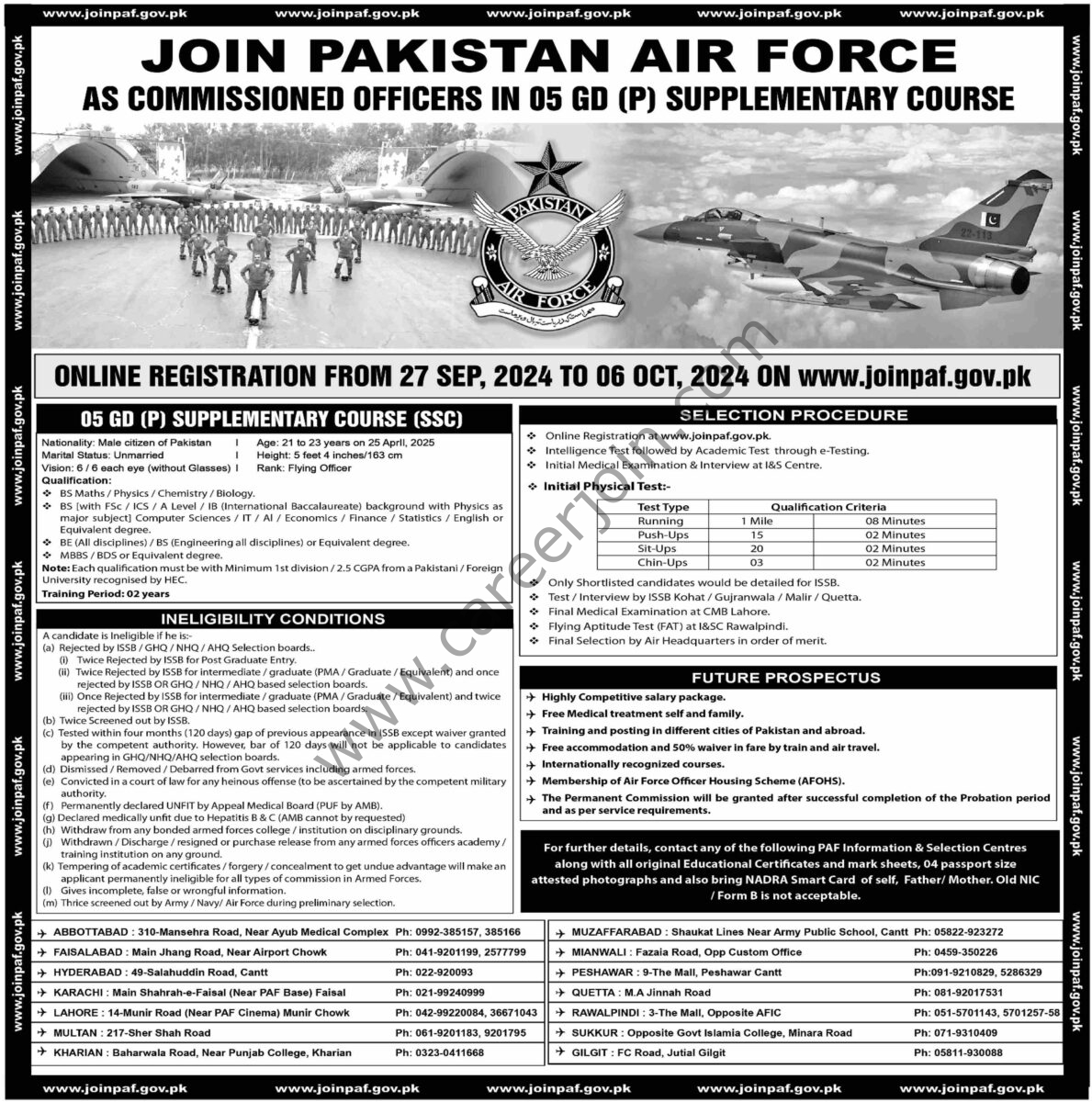 Pakistan Air Force PAF Jobs 26 September 2024 Dawn 1