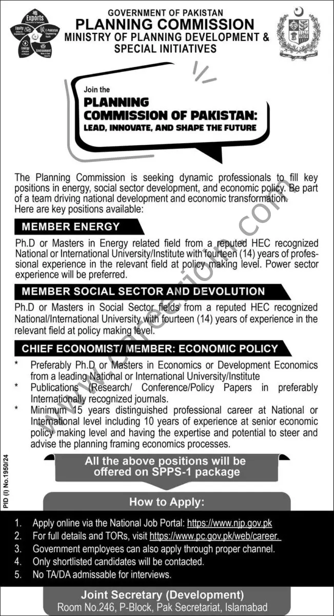 Planning Commission Jobs 15 September 2024 Express 1