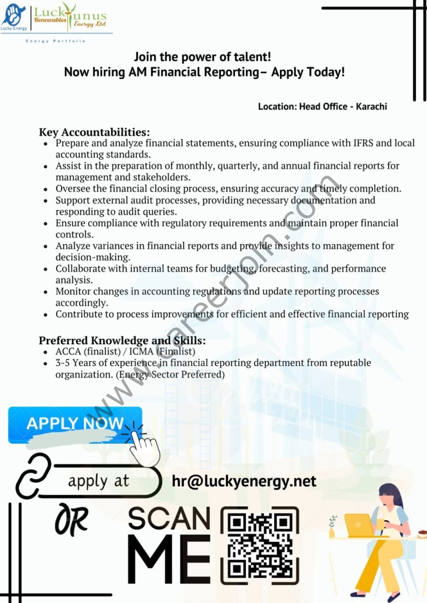 Lucky & Yunus Renewables Energy Ltd Jobs November 2024 2