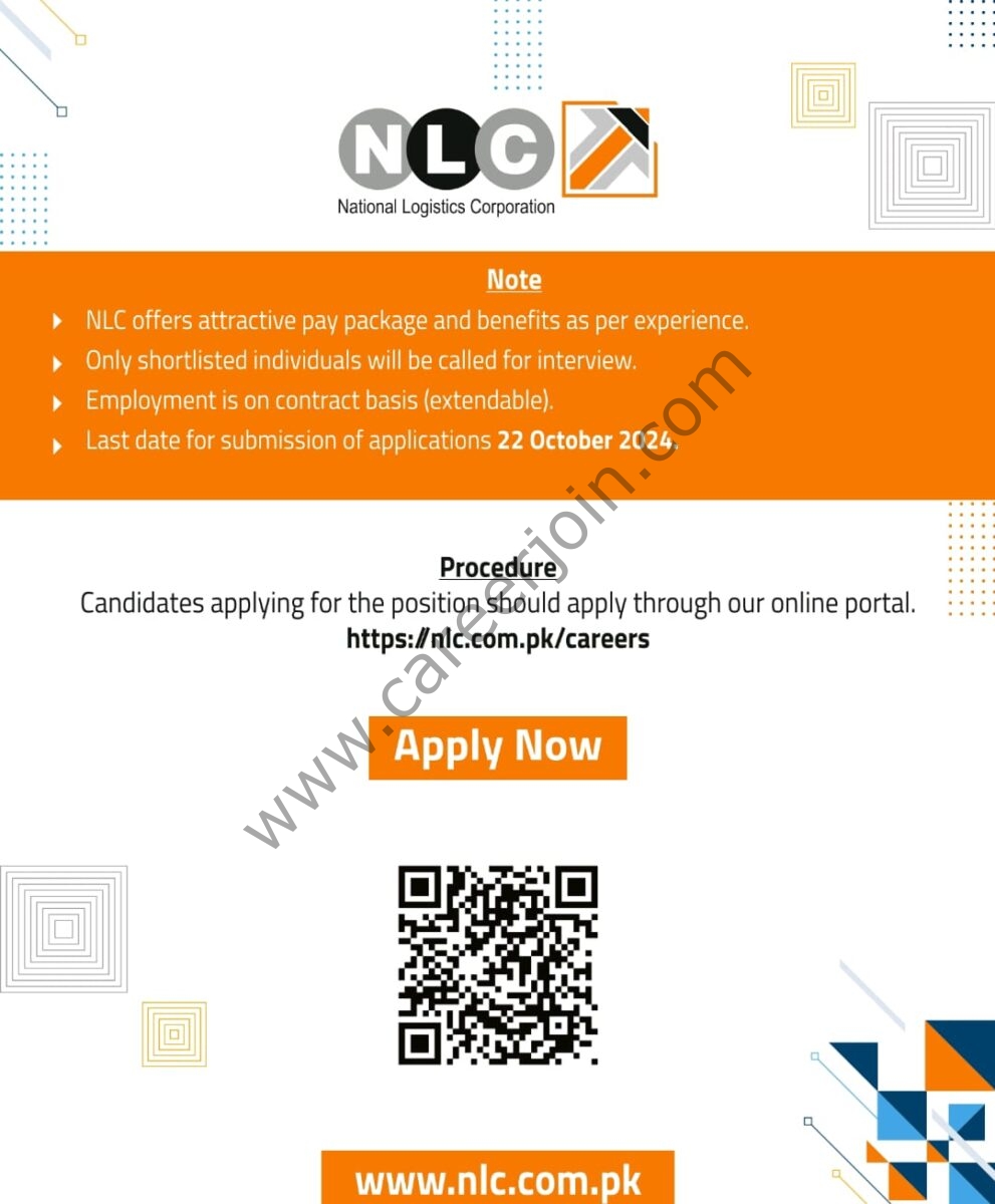 National Logistics Corporation NLC Jobs Assistant Manager System & Network Administrator 4