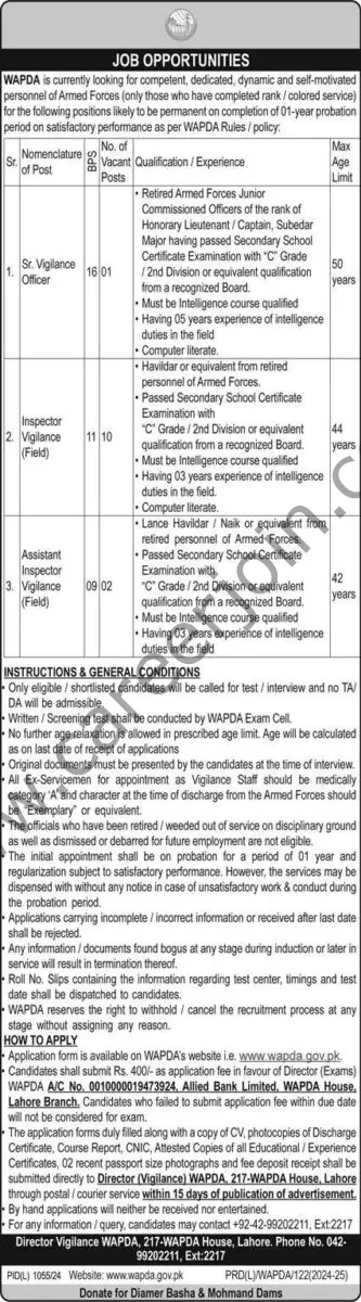 WAPDA Jobs 18 October 2024 Dawn 1