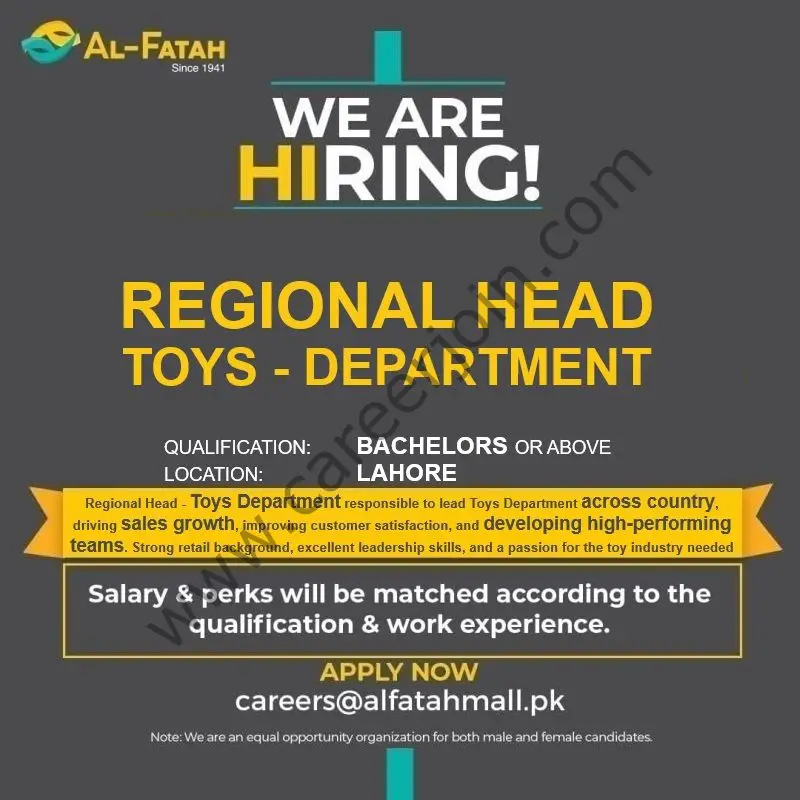 Alfatah Shopping Malls Jobs Regional Head 1