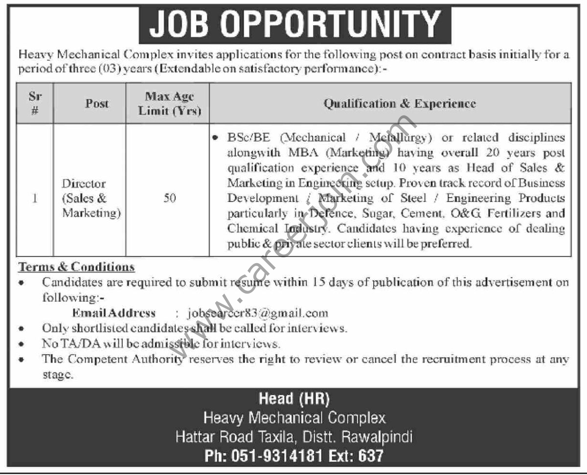 Heavy Mechanical Jobs 29 December 2024 Dawn 1