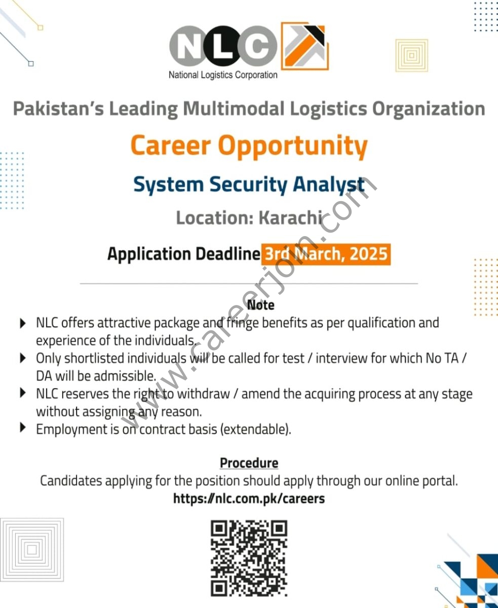 National Logistics Corp NLC Jobs 17 February 2025 1