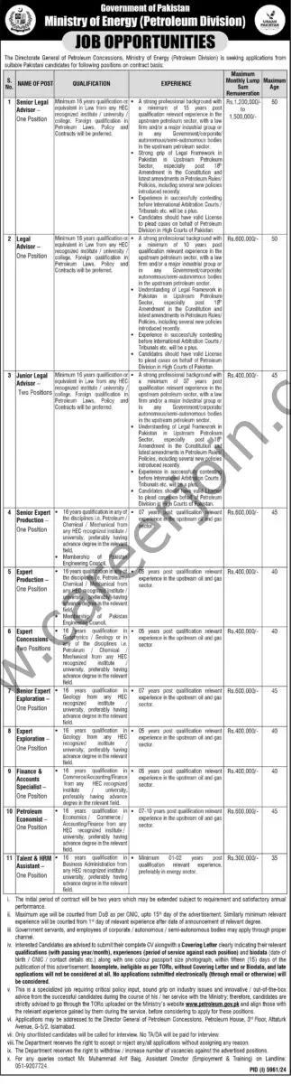 Ministry of Energy Jobs 02 March 2025 Express Tribune 1