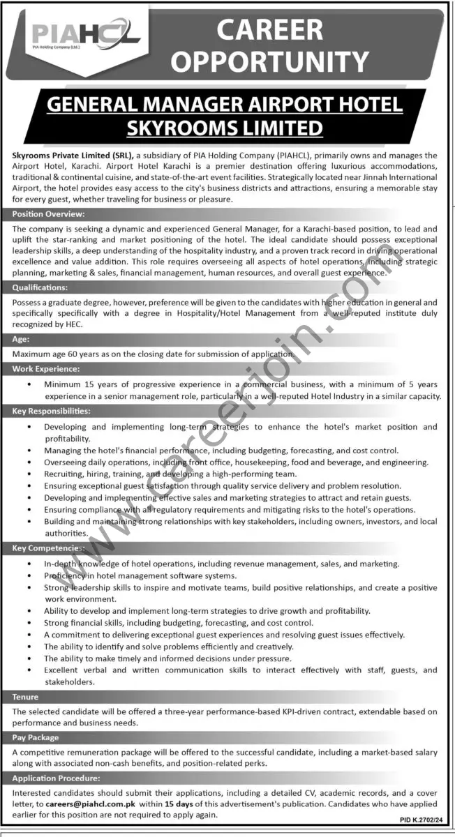 Skyrooms Pvt Ltd Jobs 02 March 2025 Express Tribune 12